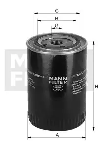 MANN-FILTER W 87 - Ölfilter Letzte Chance