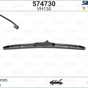 VALEO VH130 Scheibenwischer 574730 - SILENCIO HYBRID SINGLE Solange Der Vorrat Reicht