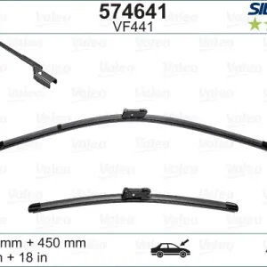 VALEO VF441 Scheibenwischer 574641 - SILENCIO FLAT BLADE SET600mm / 450mm Expressversand