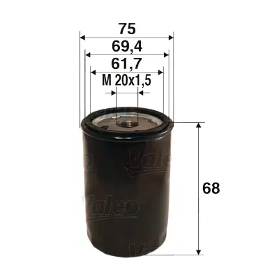 VALEO 586051 - Ölfilter Neue Ware