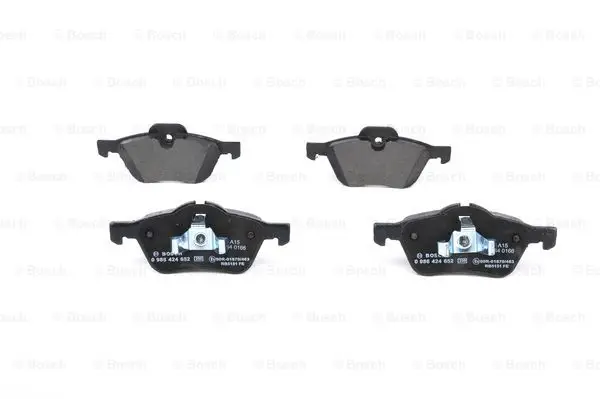 BOSCH 0 986 424 652 - Bremsbelagsatz, Scheibenbremse Must-Have