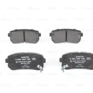 BOSCH 0 986 494 140 - Bremsbelagsatz, Scheibenbremse Nur Für Kurze Zeit