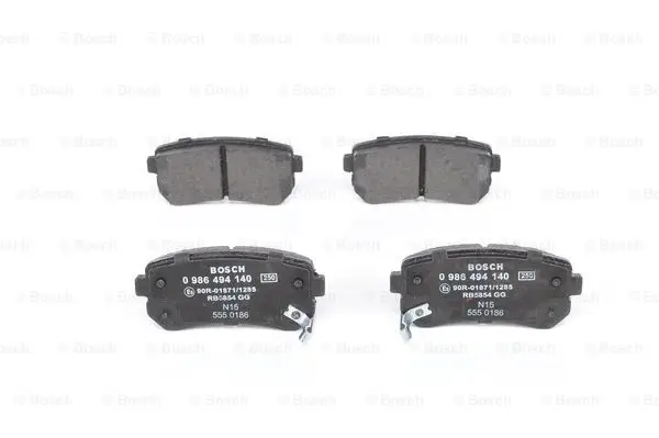 BOSCH 0 986 494 140 - Bremsbelagsatz, Scheibenbremse Nur Für Kurze Zeit