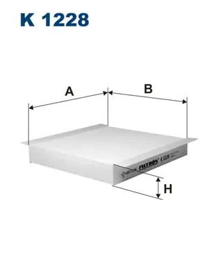 Jetzt Bestellen FILTRON K 1228 - Filter, Innenraumluft