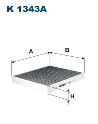 Bestpreis FILTRON K 1343A - Filter, Innenraumluft