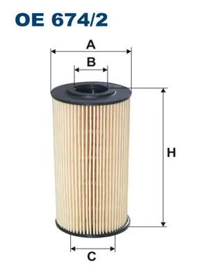 FILTRON OE 674/2 - Ölfilter Neue Kollektion