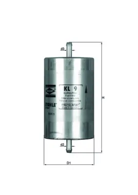 MAHLE KL 9 - Kraftstofffilter Preis Gesenkt
