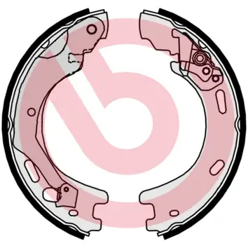 Heißes Angebot BREMBO S 44 509 - Bremsbackensatz, Feststellbremse - ESSENTIAL LINE