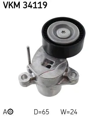 Neu SKF VKM 34119 - Riemenspanner, Keilrippenriemen