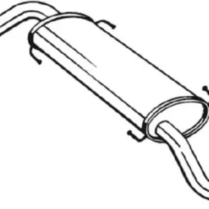 Bestseller BOSAL 281-859 - Endschalldämpfer