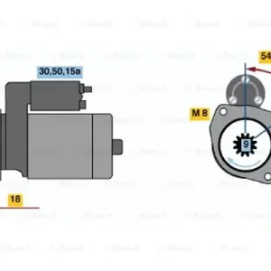 BOSCH 0 986 013 590 - Starter Neu Im Sortiment