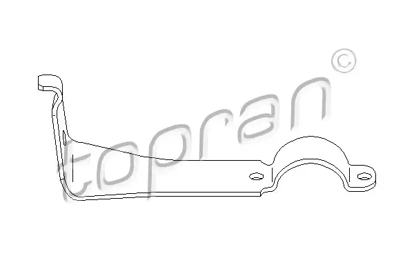Sofort Bestellen TOPRAN 401 493 - Halter, Stabilisatorlagerung