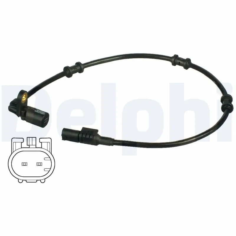 Schnäppchen DELPHI SS20338 - Sensor, Raddrehzahl