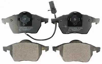 Mega-Angebot DENCKERMANN B110864 - Bremsbelagsatz, Scheibenbremse