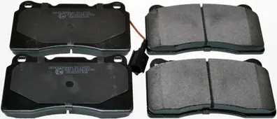 Markenware DENCKERMANN B111035 - Bremsbelagsatz, Scheibenbremse