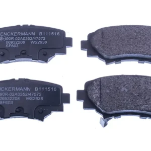 DENCKERMANN B111516 - Bremsbelagsatz, Scheibenbremse Super-Preis