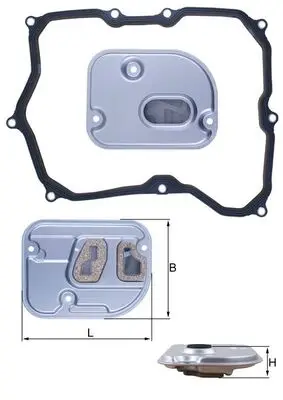 Neu Im Sortiment KNECHT HX 236D - Hydraulikfilter, Automatikgetriebe