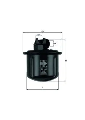 KNECHT KL 108 - Kraftstofffilter Neu Im Sortiment