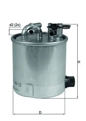 KNECHT KL 440/23 - Kraftstofffilter Geprüft