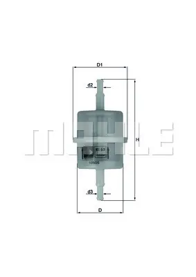 Online Kaufen KNECHT KL 63 OF - Kraftstofffilter