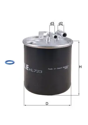 KNECHT KL 723D - Kraftstofffilter Preisreduziert