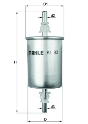KNECHT KL 83 - Kraftstofffilter Must-Have