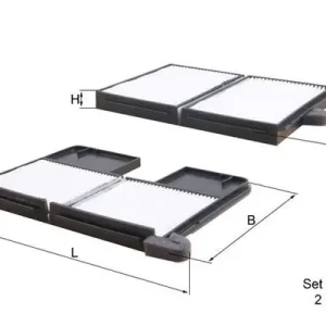 Neuheit KNECHT LA 186/S - Filter, Innenraumluft