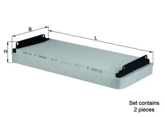 KNECHT LA 47/S - Filter, Innenraumluft Preisknaller