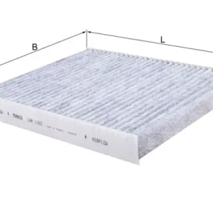 Zertifiziert KNECHT LAK 1123 - Filter, Innenraumluft