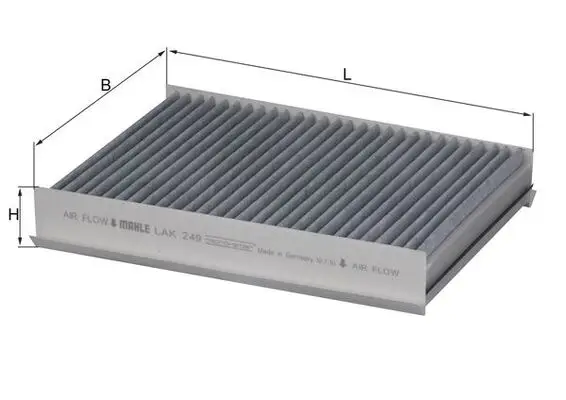 Schneller Versand KNECHT LAK 249 - Filter, Innenraumluft