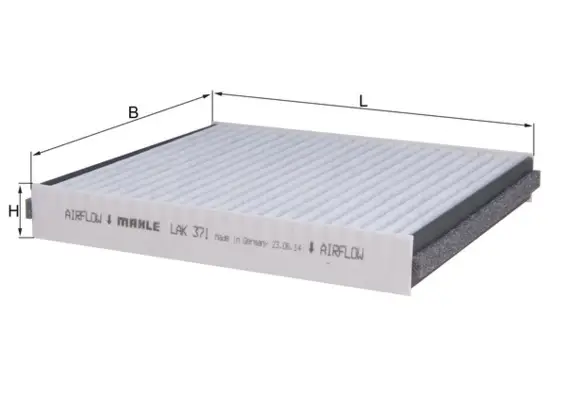 Preisreduziert KNECHT LAK 371 - Filter, Innenraumluft