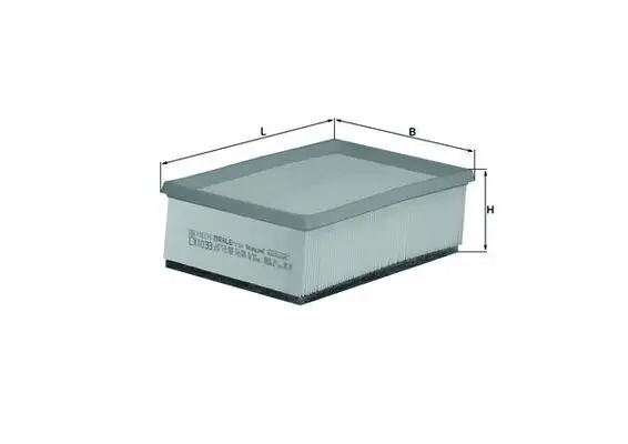 KNECHT LX 1033 - Luftfilter Sonderaktion
