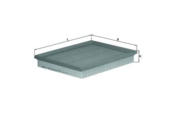 Bestpreis KNECHT LX 1662 - Luftfilter