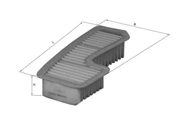 Expressversand KNECHT LX 1936 - Luftfilter