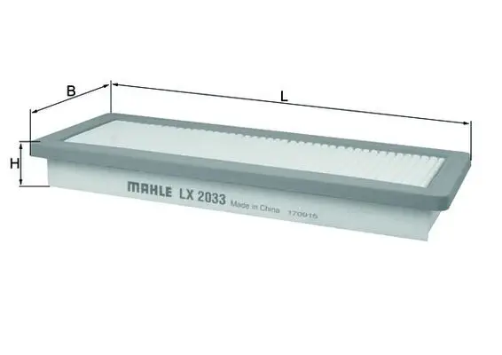 Rabatt KNECHT LX 2033 - Luftfilter