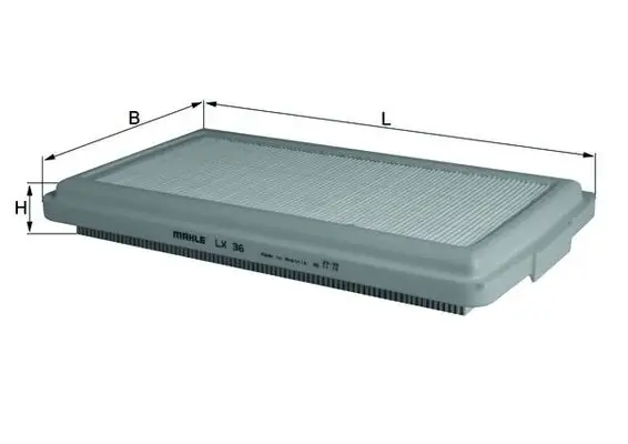 Neu KNECHT LX 36 - Luftfilter