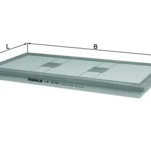 Begrenztes Angebot KNECHT LX 3140 - Luftfilter