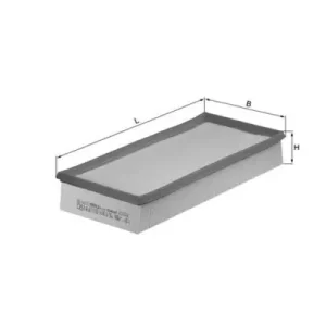Abverkauf KNECHT LX 514 - Luftfilter