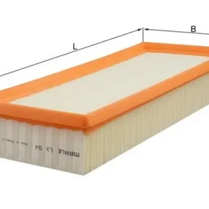 Ausverkauf KNECHT LX 54 - Luftfilter
