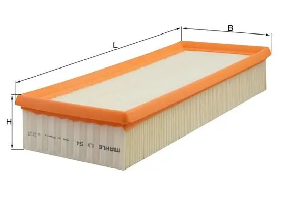 Ausverkauf KNECHT LX 54 - Luftfilter