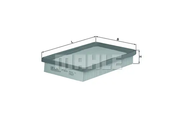 Knallerangebot KNECHT LX 745 - Luftfilter