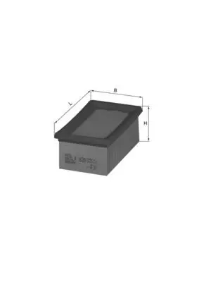 KNECHT LX 820 - Luftfilter Sichere Zahlung