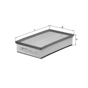 KNECHT LX 864 - Luftfilter Aktuell
