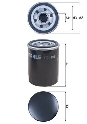 KNECHT OC 194 - Ölfilter Sonderangebot