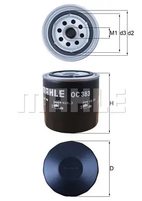 Top-Seller KNECHT OC 383 - Ölfilter