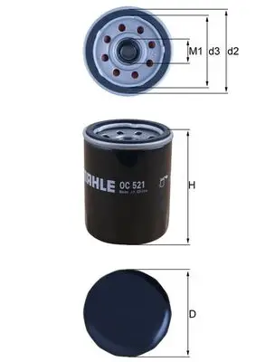 Jetzt Kaufen KNECHT OC 521 - Ölfilter