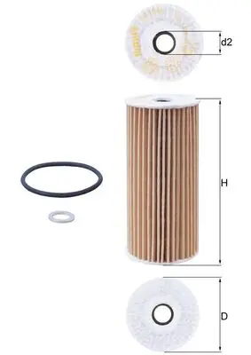 KNECHT OX 1048D - Ölfilter Günstig