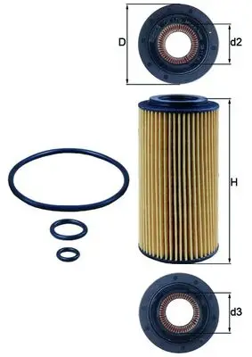 KNECHT OX 179D - Ölfilter Nur Heute