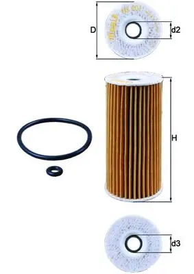 KNECHT OX 201D - Ölfilter Jetzt Kaufen