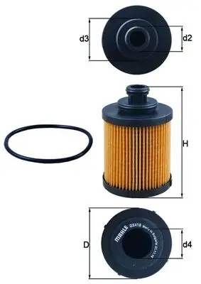 KNECHT OX 418D - Ölfilter Wochenendangebot
